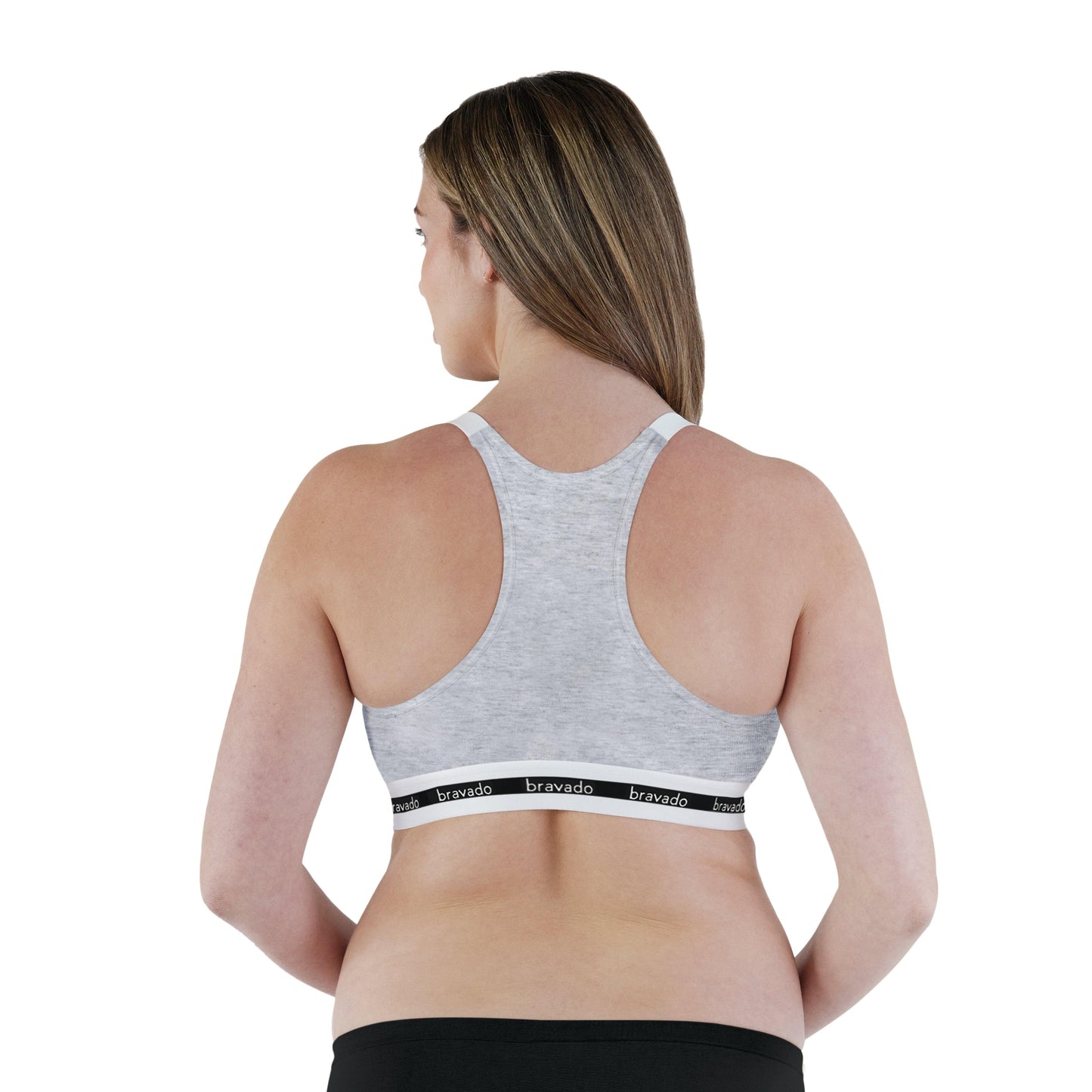 Bravado Original Full Cup Nursing Bra Heather Gray - New Baby New Paltz