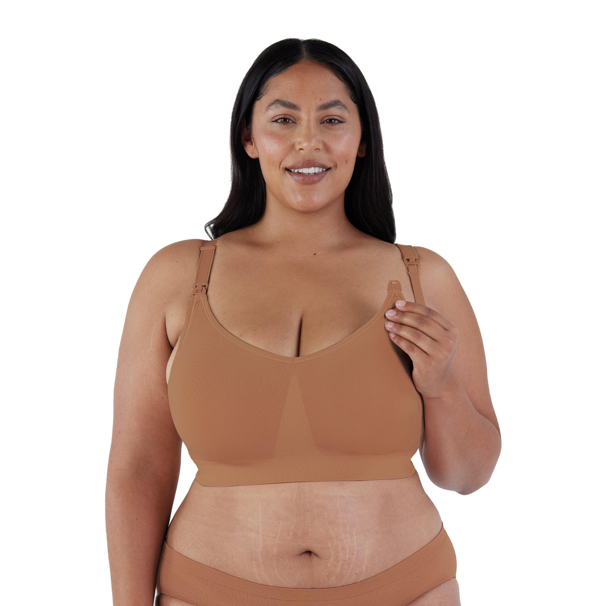 Bravado Body Silk Seamless Full Cup Nursing Bra-Cinnamon - Donna Bruschi, IBCLC