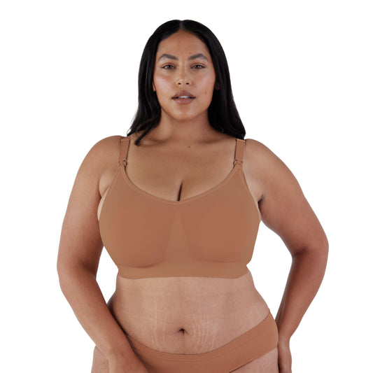 Bravado Body Silk Seamless Full Cup Nursing Bra-Cinnamon - Donna Bruschi, IBCLC