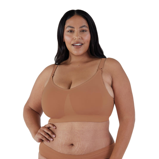Bravado Body Silk Seamless Full Cup Nursing Bra-Cinnamon - Donna Bruschi, IBCLC