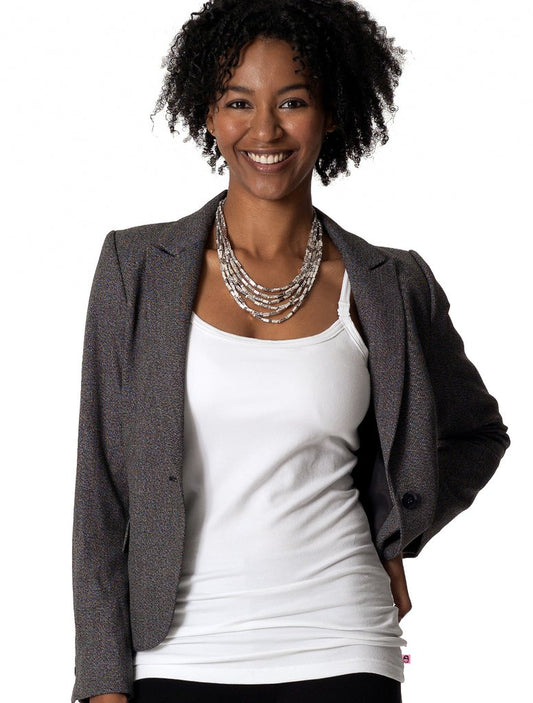 Glamourmom Nursing Bra Long Tank - Donna Bruschi, IBCLC