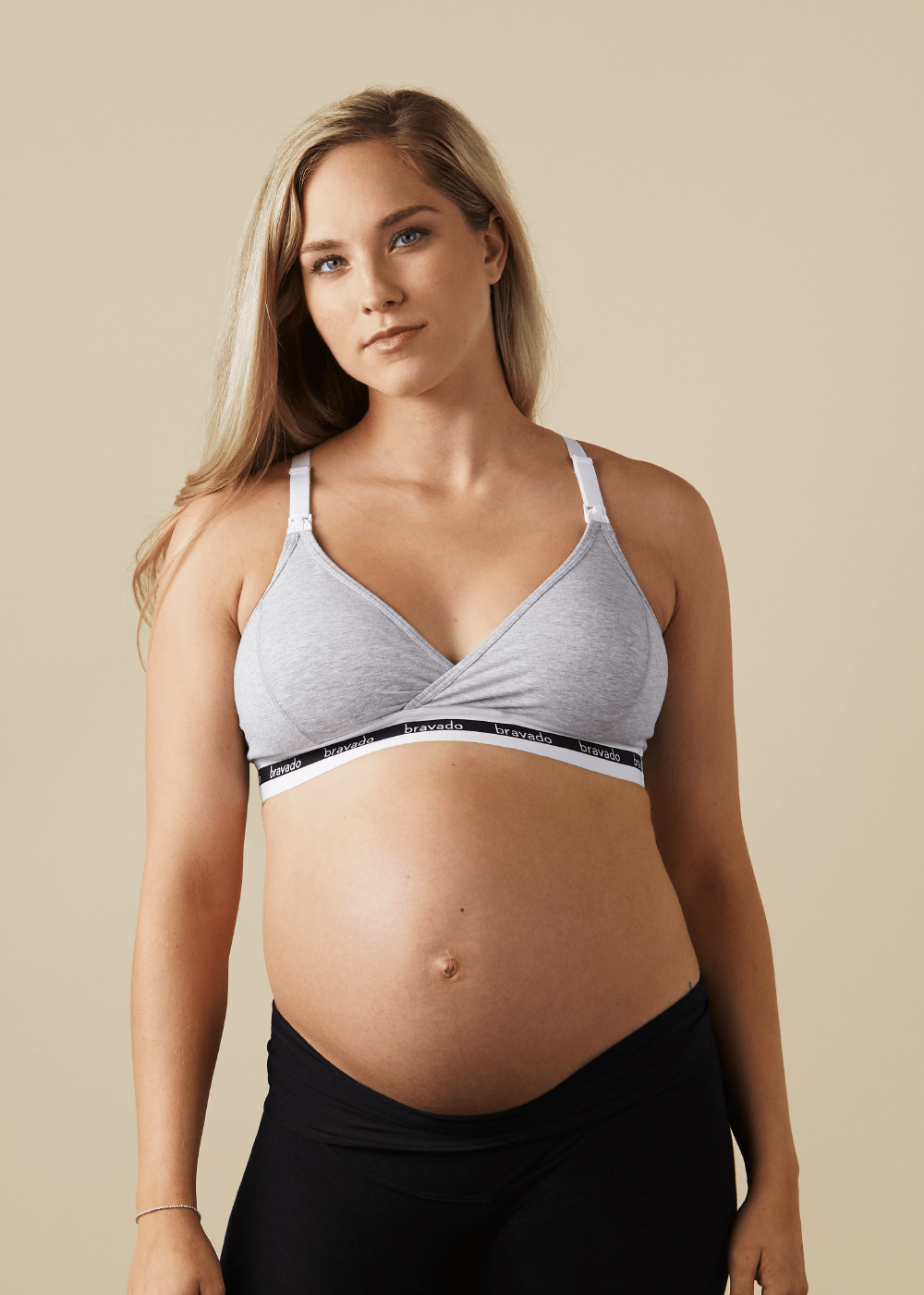 Bravado Original Nursing Bra - Heather Gray - Donna Bruschi, IBCLC
