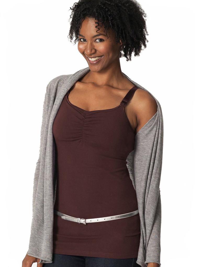 Glamourmom Nursing Bra Full Bust Long Top - Donna Bruschi, IBCLC