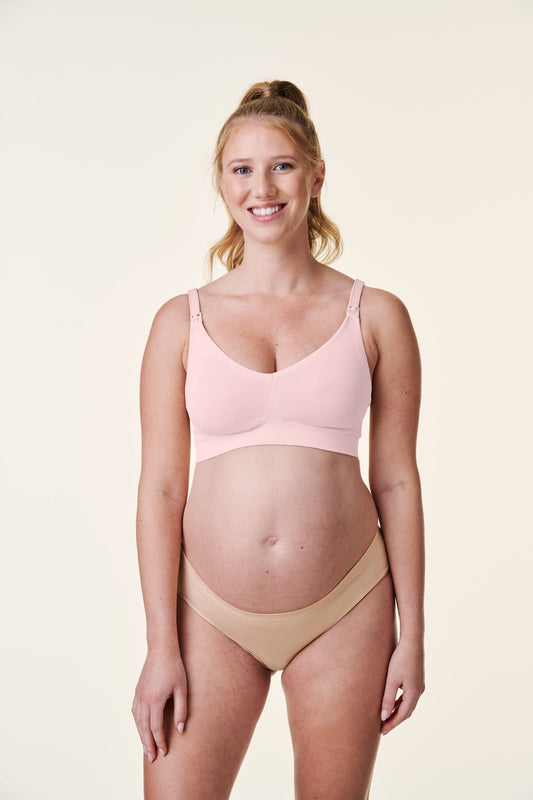 Bravado Body Silk Seamless Nursing Bra Pink Ice 2X - Donna Bruschi, IBCLC