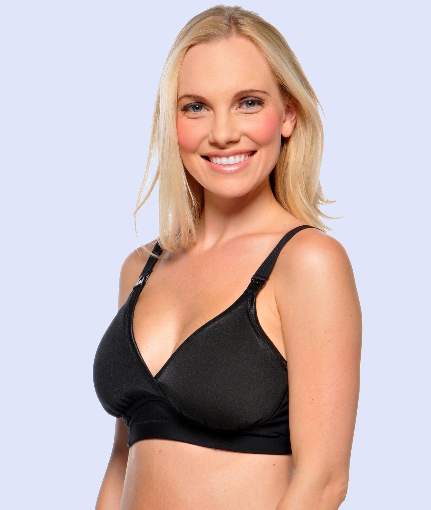 Melinda G Smoothly Divine Tee-Shirt Soft-Cup Nursing Bra with Removable Pads 2175 - Donna Bruschi, IBCLC