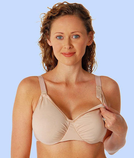 Melinda G Tee-Shirt Underwire Nursing Bra - Donna Bruschi, IBCLC
