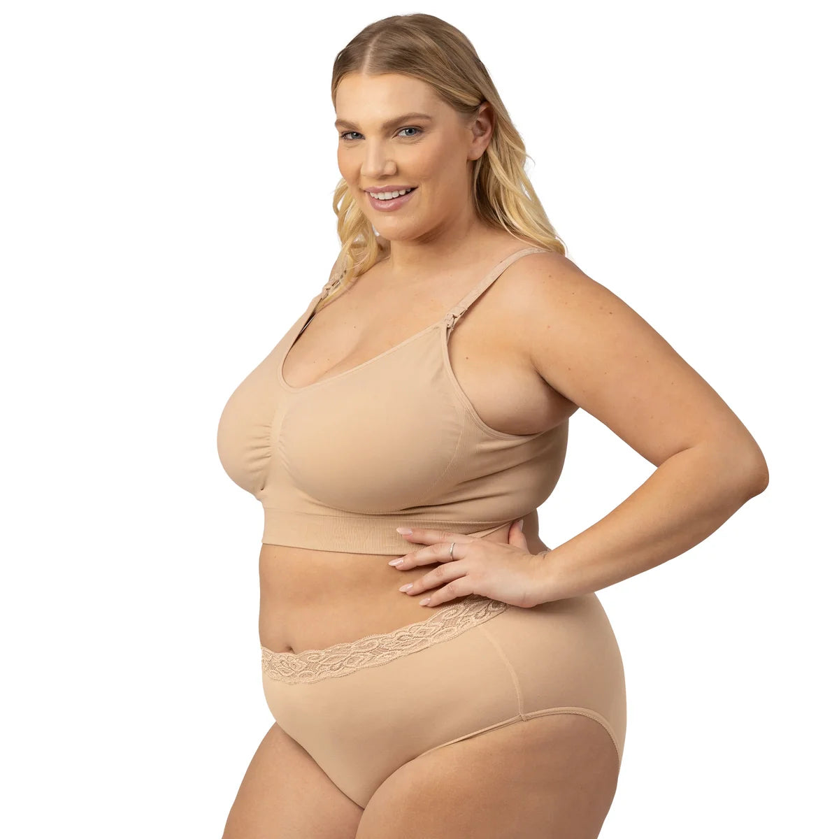 Kindred Bravely Sublime® Nursing & Maternity Bra Beige - Donna Bruschi, IBCLC
