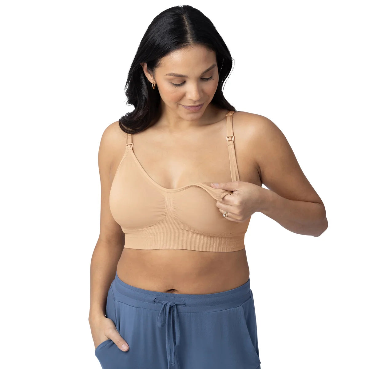 Kindred Bravely Sublime® Nursing & Maternity Bra Beige - Donna Bruschi, IBCLC