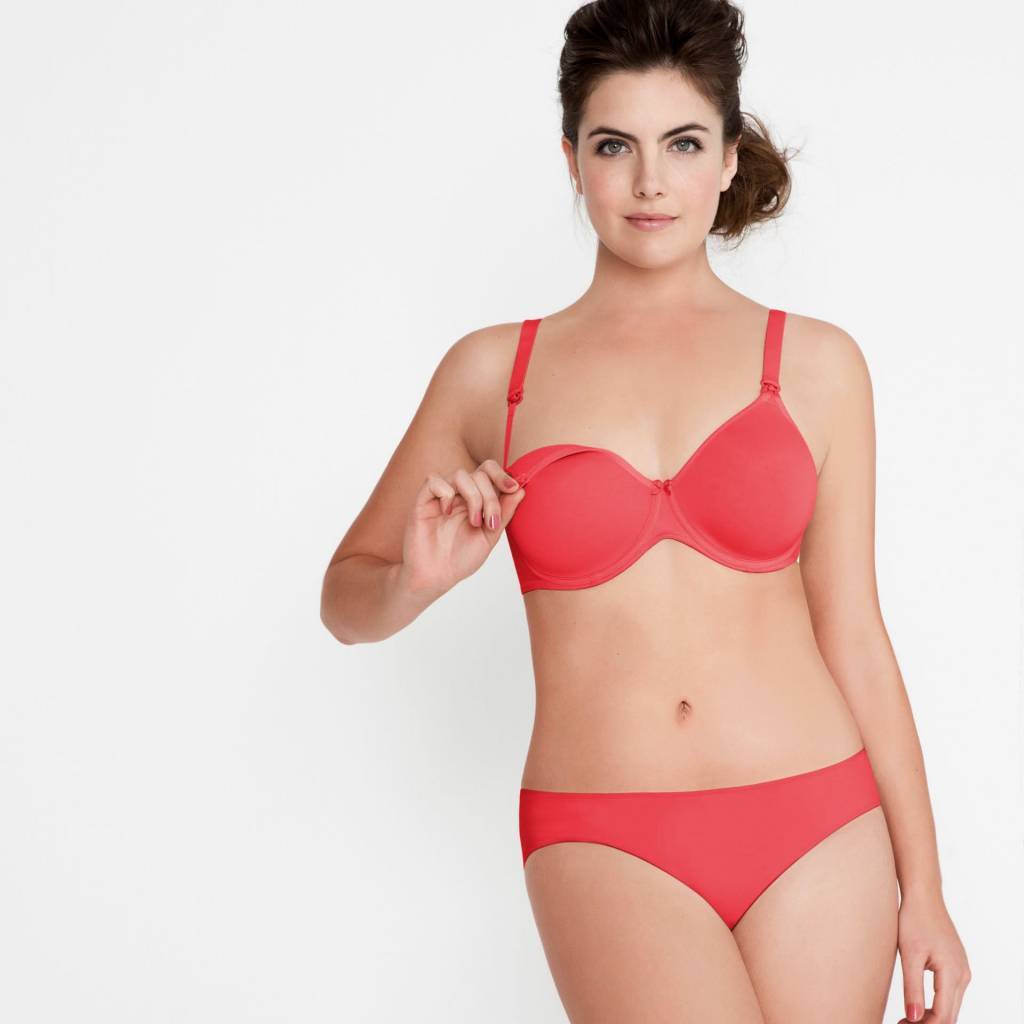 Anita Basic Underwire Spacer Nursing Bra Hibiscus 5059 - Donna Bruschi, IBCLC