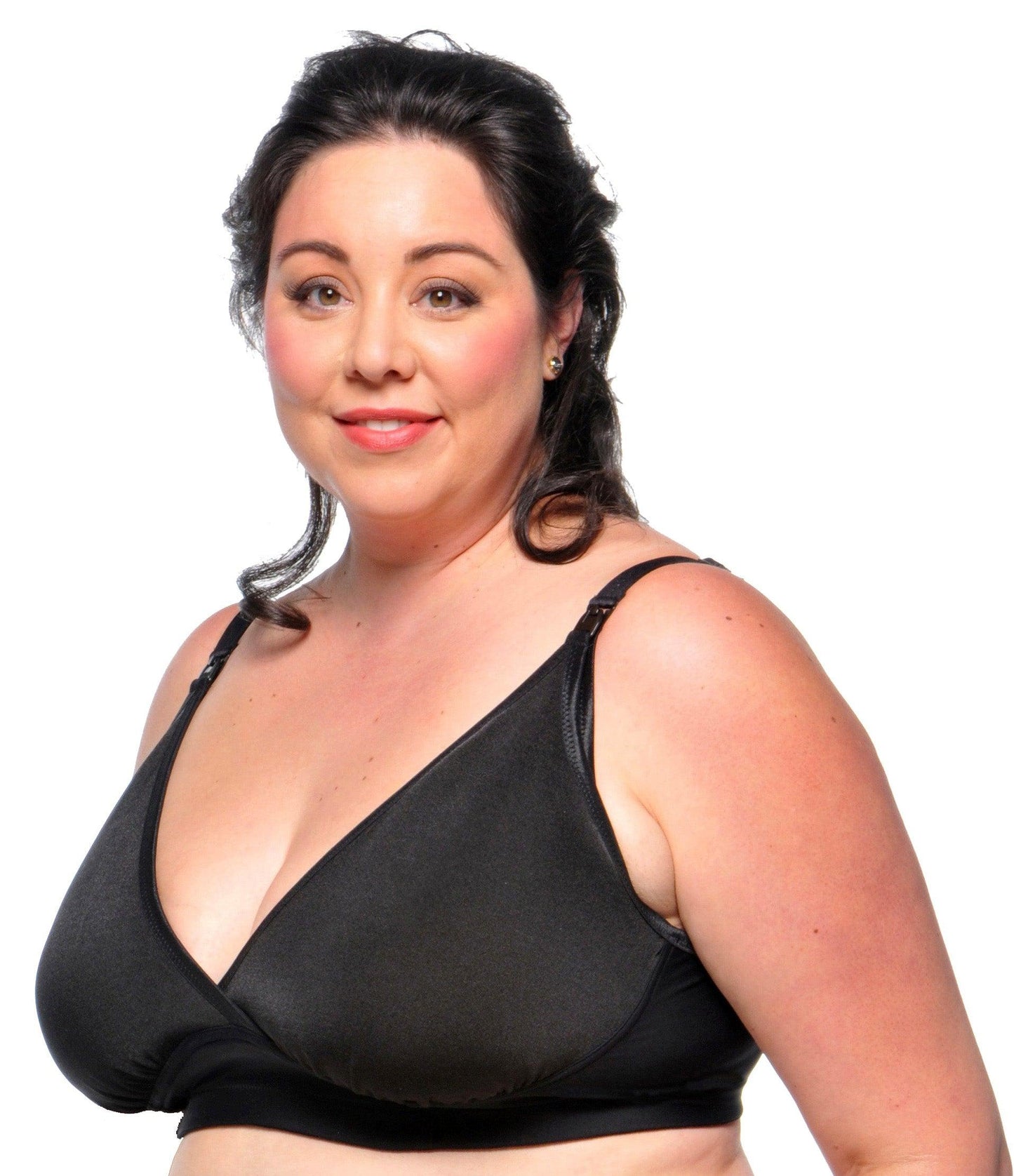 Melinda G Smoothly Divine Tee-Shirt Soft-Cup Nursing Bra with Removable Pads 2175 - Donna Bruschi, IBCLC