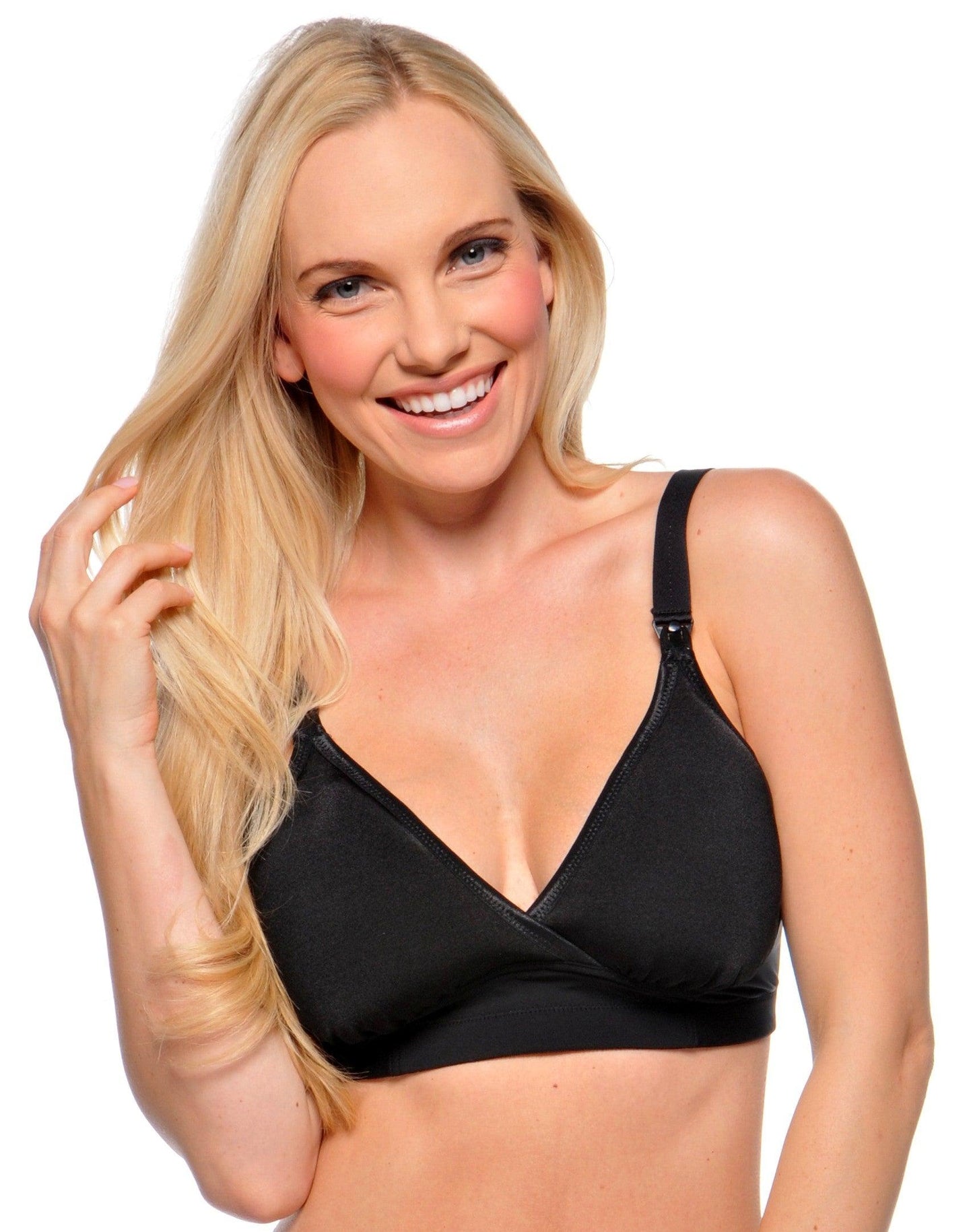 Melinda G Smoothly Divine Tee-Shirt Soft-Cup Nursing Bra with Removable Pads 2175 - Donna Bruschi, IBCLC