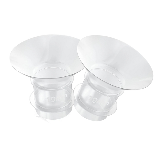 Universal Silicone Breast Pump Flange Sizing Reducing Inserts - 2 pcs. - Donna Bruschi, IBCLC