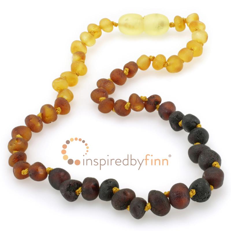 Inspired By Finn Baltic Amber Necklace 11.5" - New Baby New Paltz