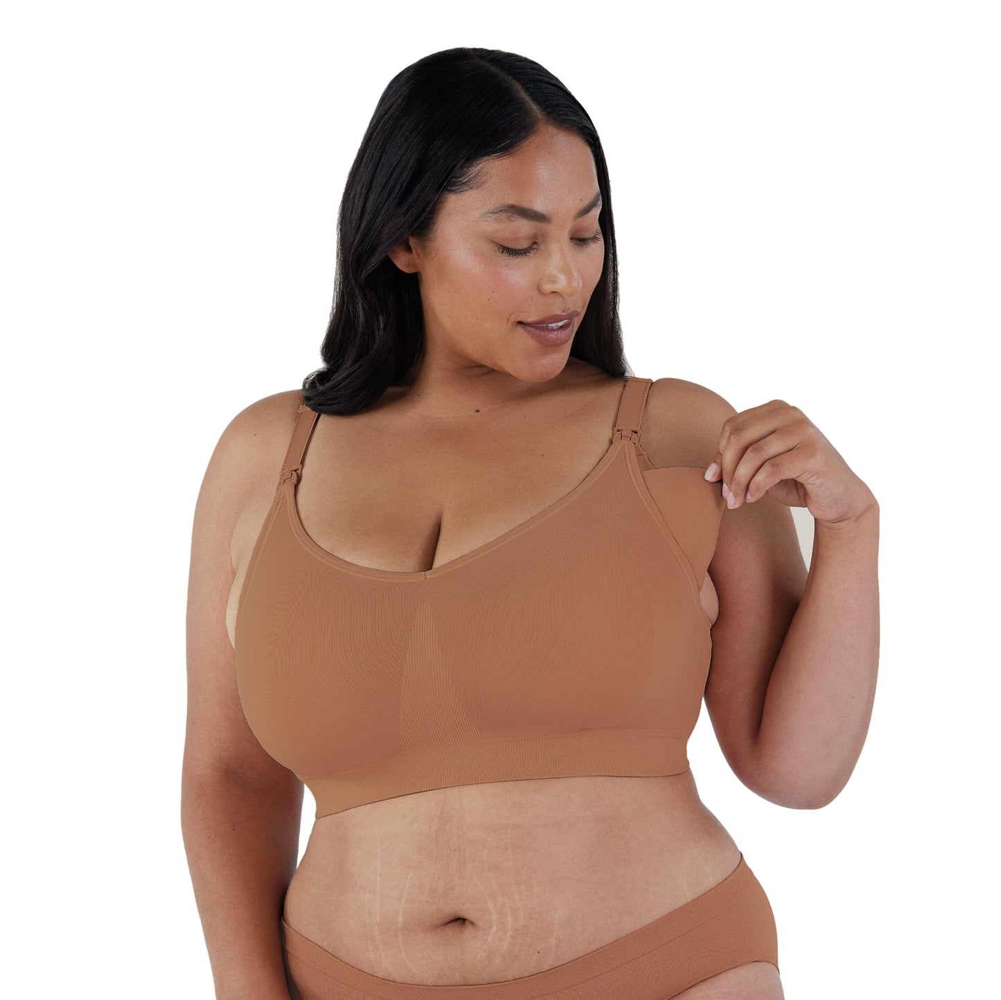 Bravado Body Silk Seamless Full Cup Nursing Bra-Cinnamon - New Baby New Paltz