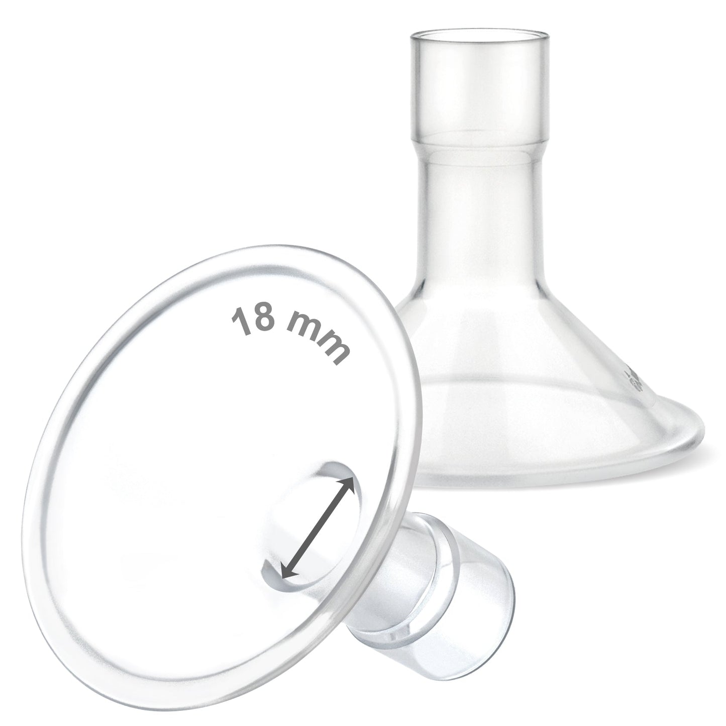 Maymom MyFit Classic Series Half Flanges for Breast Pumps - 2 pc - New Baby New Paltz