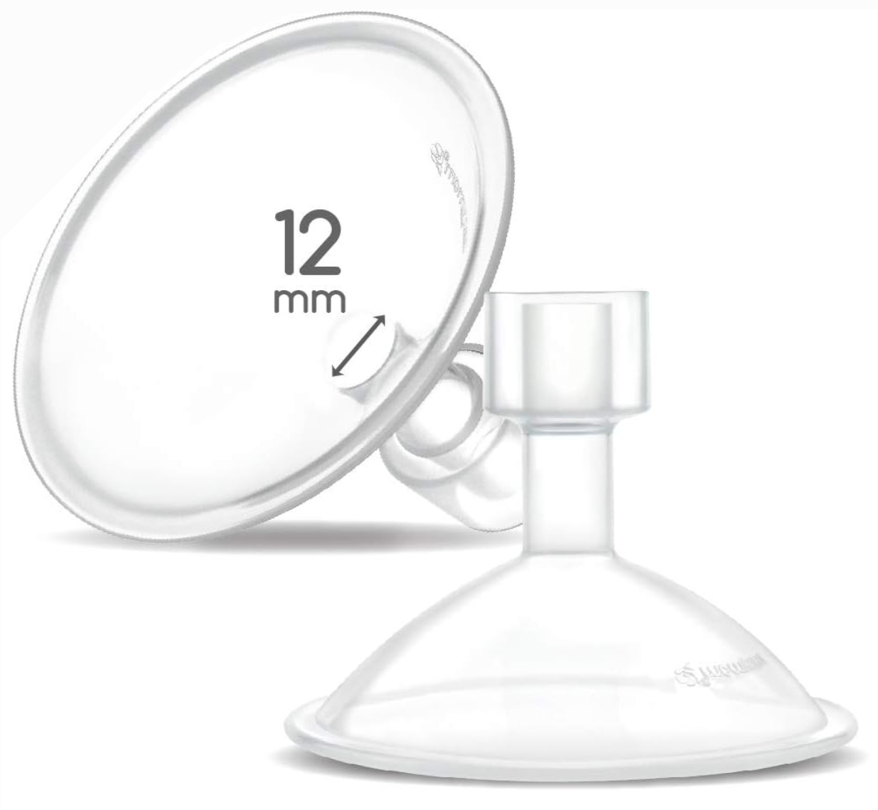 Maymom MyFit Crater Series Half Flanges for Breast Pumps - 2 pc - New Baby New Paltz