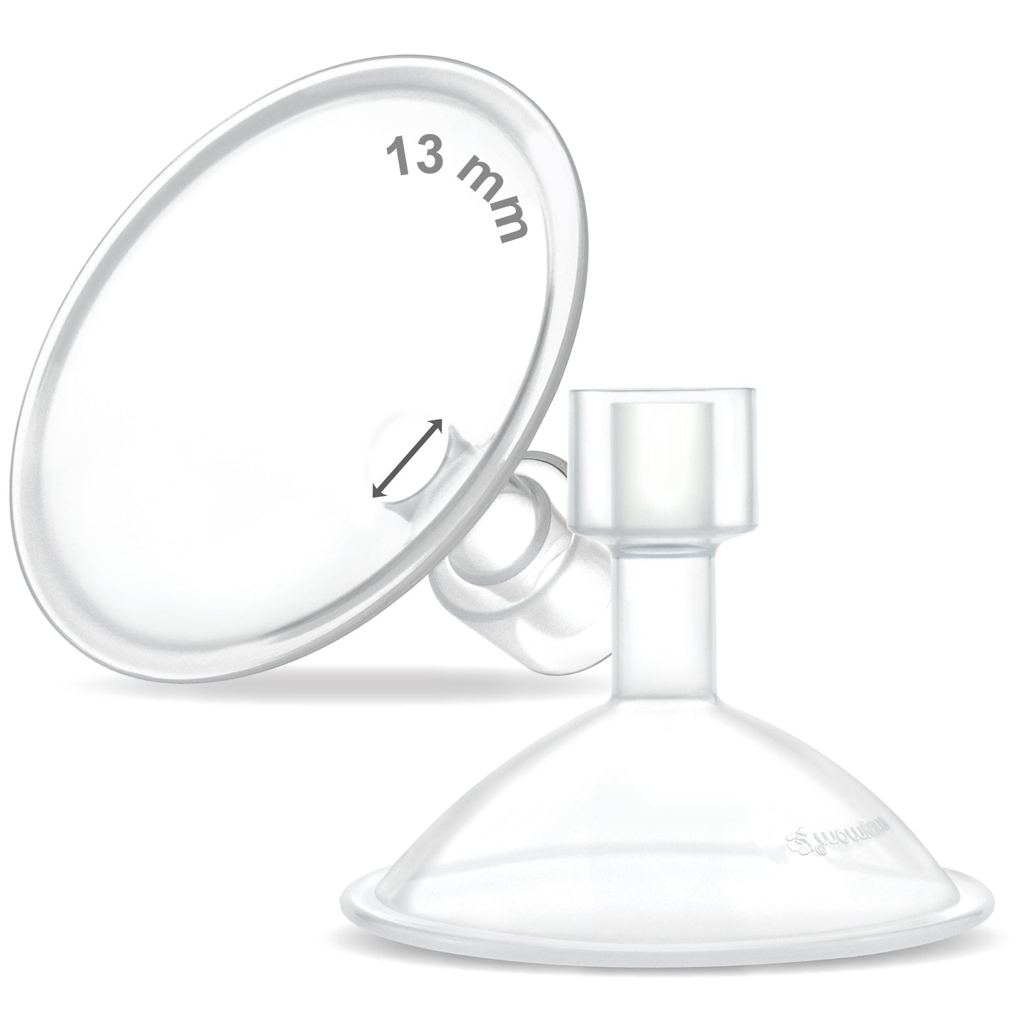 Maymom MyFit Crater Series Half Flanges for Breast Pumps - 2 pc - New Baby New Paltz