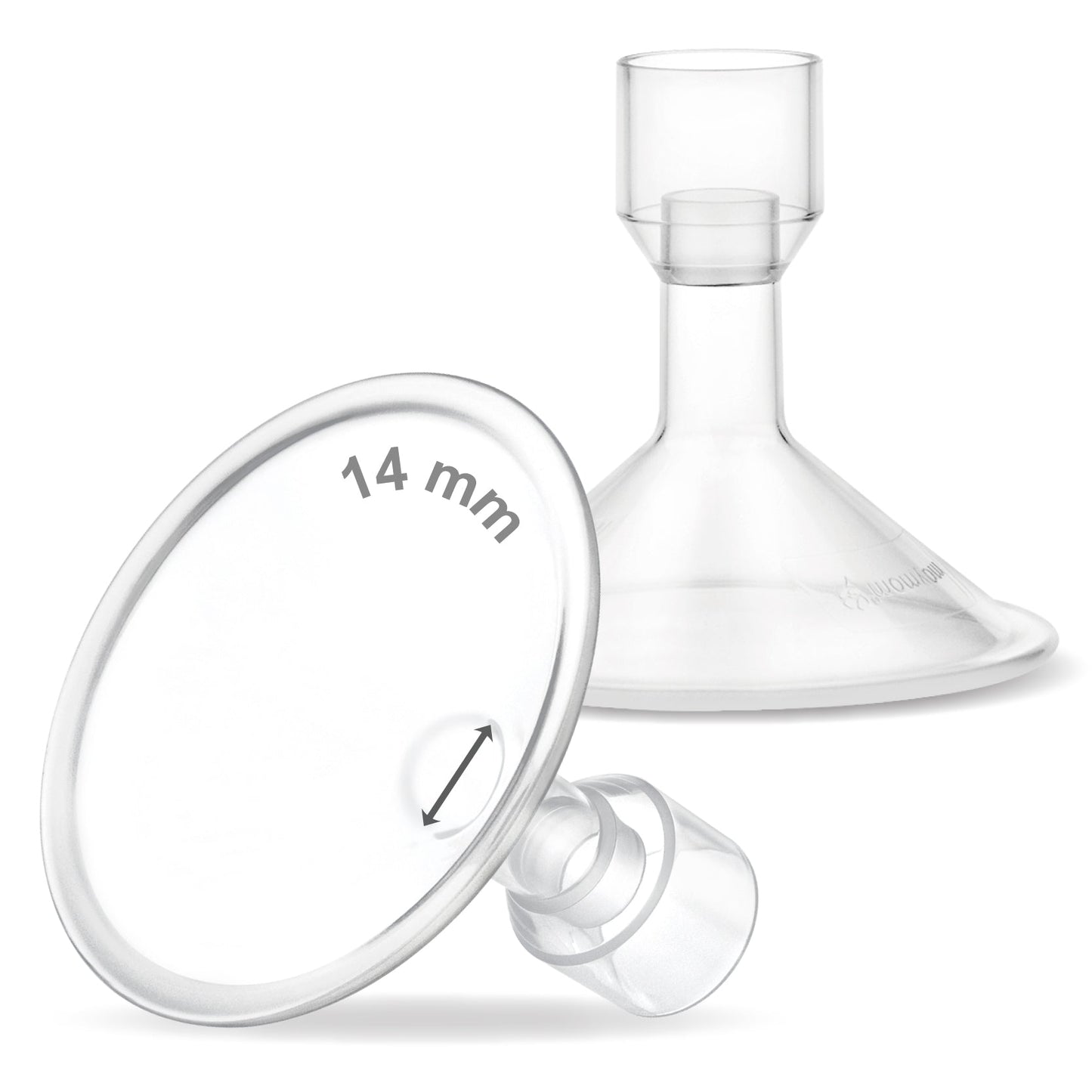 Maymom MyFit Classic Series Half Flanges for Breast Pumps - 2 pc - New Baby New Paltz