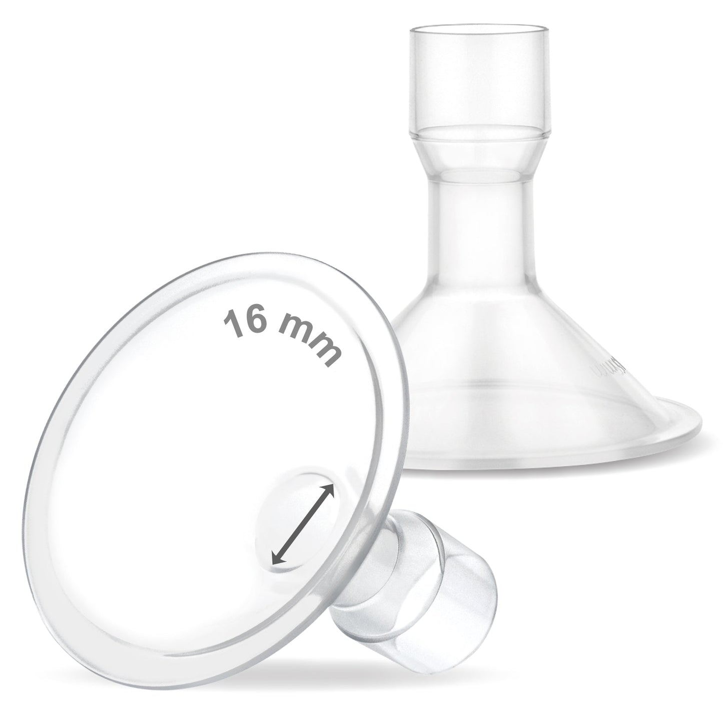 Maymom MyFit Classic Series Half Flanges for Breast Pumps - 2 pc - New Baby New Paltz
