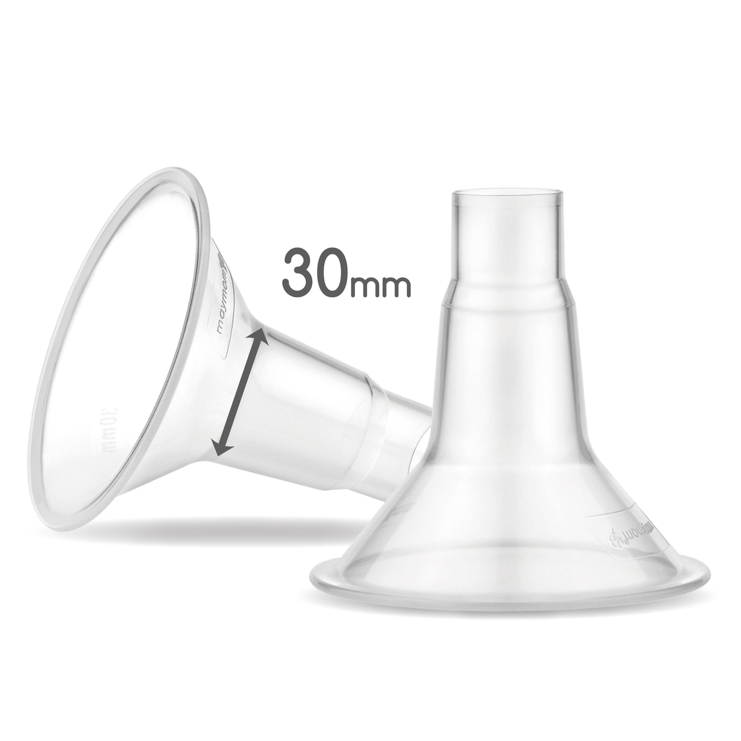 Maymom MyFit Classic Series Half Flanges for Breast Pumps - 2 pc - New Baby New Paltz