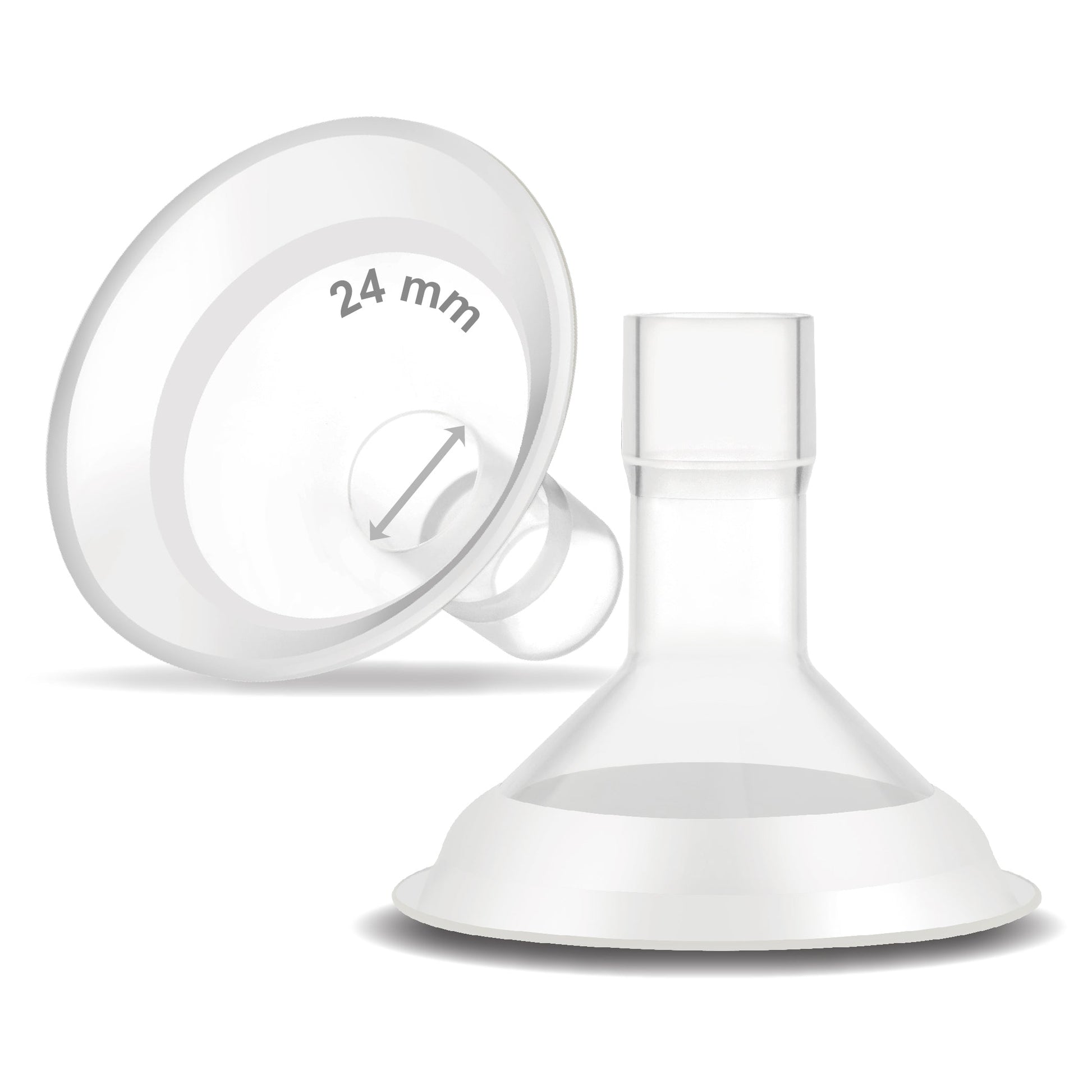 Maymom MyFit Comfy Series Half Flanges for Breast Pumps - 2 pc - New Baby New Paltz