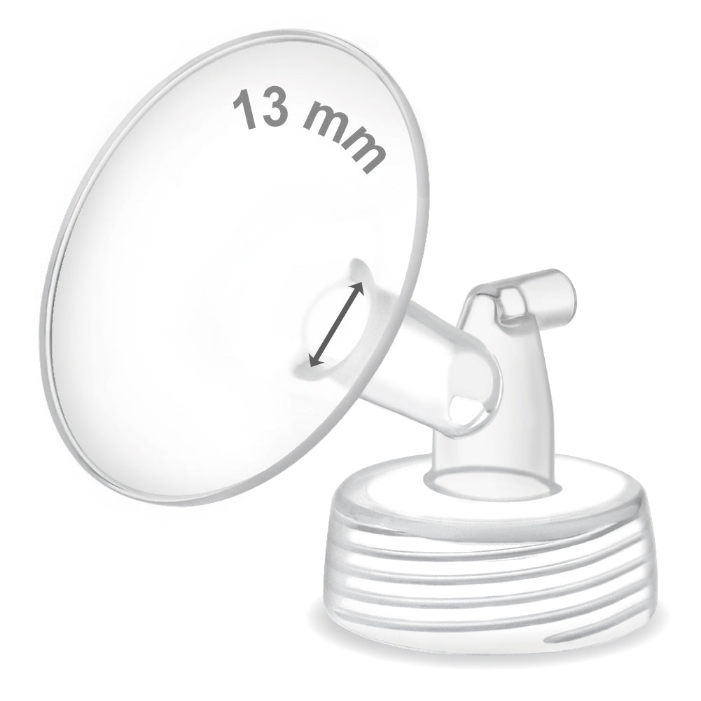 Maymom Wide Mouth Pump Flange (single) compatible w/Spectra S1/S2 Pumps; One Piece Wide Mouth Flange - New Baby New Paltz