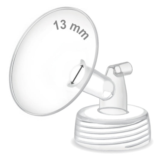Maymom Wide Mouth Pump Flange (single) compatible w/Spectra S1/S2 Pumps; One Piece Wide Mouth Flange - New Baby New Paltz