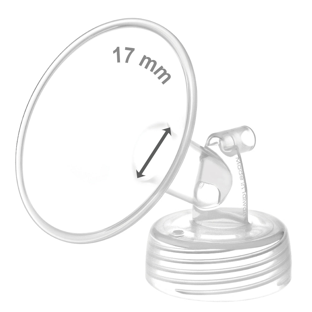 Maymom Wide Mouth Pump Flange (single) compatible w/Spectra S1/S2 Pumps; One Piece Wide Mouth Flange - New Baby New Paltz