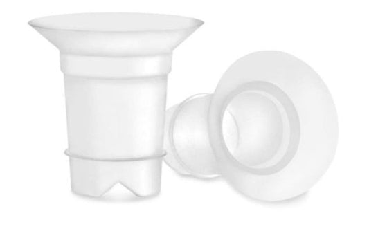 Maymom - LONG - Silicone flange reducing inserts for Medela/Spectra/Ameda 25/24 mm shields.  2pc - New Baby New Paltz