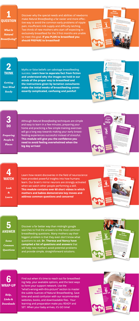 Natural Breastfeeding Self-Study Course - Donna Bruschi, IBCLC